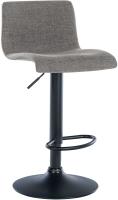 Barhocker Branford Stoff hellgrau Barhocker Branford Stoff hellgrau