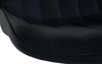 2er Set Barhocker Toni Stoff schwarz schwarz 
