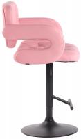 Barhocker Dublin schwarz pink 