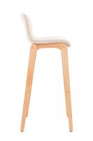 Barhocker Hoover Stoff Natura creme Barhocker Hoover Stoff Natura creme