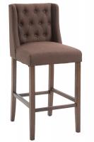 Barhocker Cassandra Stoff Antik-dunkel braun Barhocker Cassandra Stoff Antik-dunkel braun