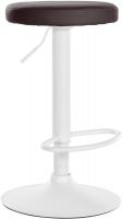 Barhocker Ponte Kunstleder weiß braun Barhocker Ponte Kunstleder weiß braun