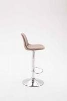 Barhocker Kiel Stoff taupe 