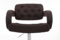 Barhocker Dublin STOFF braun 