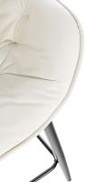 Barhocker Gibson 76 Samt creme 