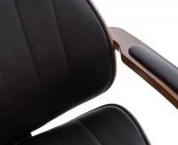 Bürostuhl Melilla Kunstleder walnuss/braun Bürostuhl Melilla Kunstleder walnuss/braun
