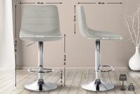 2er Set Barhocker Lex Stoff C creme 2er Set Barhocker Lex Stoff C creme