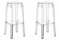 2er Set Barhocker Fox transparent 2er Set Barhocker Fox transparent