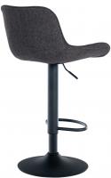 Barhocker Minosa Stoff schwarz Barhocker Minosa Stoff schwarz