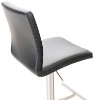 2er Set Barhocker Cadiz Kunstleder edelstahl schwarz 2er Set Barhocker Cadiz Kunstleder edelstahl schwarz