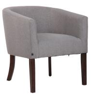 Sessel Nemea Stoff antik grau Sessel Nemea Stoff antik grau
