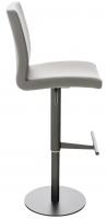 2er Set Barhocker Cadiz Kunstleder schwarz grau 2er Set Barhocker Cadiz Kunstleder schwarz grau
