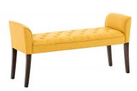 Chaiselongue Cleopatra, antik-dunkel gelb Chaiselongue Cleopatra, antik-dunkel gelb