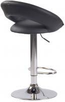 2er Set Barhocker Olinda Kunstleder chrom grau 