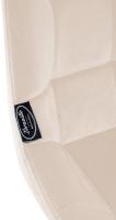 Barhocker Weston Samt creme Barhocker Weston Samt creme