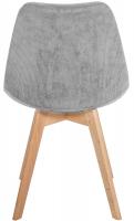Stuhl Linares Cord hellgrau 