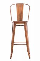 2er Set Barhocker Aiden kupfer 2er Set Barhocker Aiden kupfer