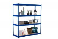 Lagerregal 160x60x180 cm blau Lagerregal 160x60x180 cm blau