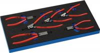 Werkzeugmodul 6-tlg.1/3-Modul Innen/Außenringe J0-21/A0-21 KNIPEX Werkzeugmodul 6-tlg.1/3-Modul Innen/Außenringe J0-21/A0-21 KNIPEX