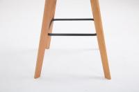 Barhocker Metz Kunststoff Natura grau Barhocker Metz Kunststoff Natura grau