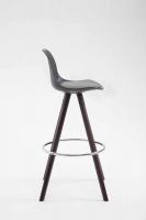 Barhocker Franklin Kunstleder Rund Cappuccino (eiche) schwarz Barhocker Franklin Kunstleder Rund Cappuccino (eiche) schwarz