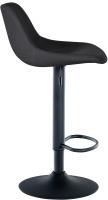 Barhocker Loft Samt schwarz Barhocker Loft Samt schwarz