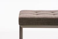 Sitzhocker Barci STOFF grau 