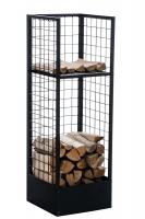 Kaminholzständer Forrest 40x40x120 schwarz Kaminholzständer Forrest 40x40x120 schwarz