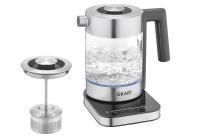 GRAEF Wasserkocher Glas WK 350 EU mit Teesieb GRAEF Wasserkocher Glas WK 350 EU mit Teesieb