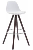 Barhocker Franklin Kunstleder Rund Cappuccino (eiche) weiß Barhocker Franklin Kunstleder Rund Cappuccino (eiche) weiß