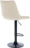 Barhocker Toni Kunstleder schwarz creme Barhocker Toni Kunstleder schwarz creme