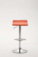 Barhocker Dyn V2 Kunstleder chrom orange Barhocker Dyn V2 Kunstleder chrom orange