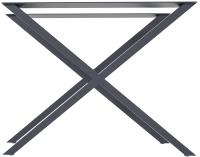 2x Tischbeine Swift L grau 