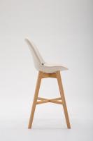 2er Set Barhocker Cannes Stoff natura creme 2er Set Barhocker Cannes Stoff natura creme
