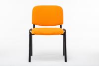 Besucherstuhl Ken Stoff orange Besucherstuhl Ken Stoff orange