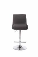 Barhocker Club Stoff dunkelgrau Barhocker Club Stoff dunkelgrau