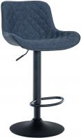 Barhocker Minosa Stoff blau Barhocker Minosa Stoff blau
