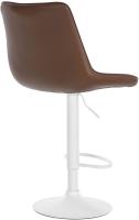 2er Set Barhocker Toni Kunstleder weiß braun 2er Set Barhocker Toni Kunstleder weiß braun