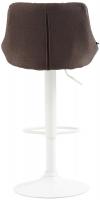 Barhocker Lazio Stoff weiß taupe Barhocker Lazio Stoff weiß taupe