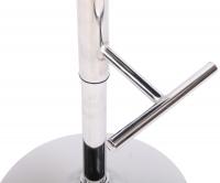 Barhocker Los Angeles Samt chrom braun Barhocker Los Angeles Samt chrom braun