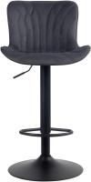 Barhocker Linus Samt schwarz Barhocker Linus Samt schwarz