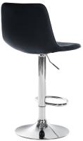 2er Set Barhocker Divo Kunstleder chrom schwarz 2er Set Barhocker Divo Kunstleder chrom schwarz