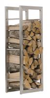 Kaminholzständer Keri 25x60x100 edelstahl Kaminholzständer Keri 25x60x100 edelstahl