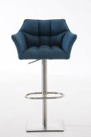 Barhocker Damaso E Stoff blau Barhocker Damaso E Stoff blau