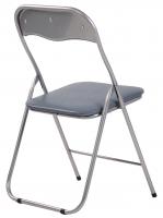 4er Set Klappstuhl Felix grau/silber 