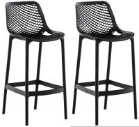 2er Set Barhocker Air schwarz 2er Set Barhocker Air schwarz