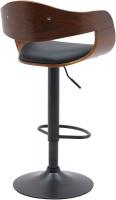 2er Set Barhocker Kingston B Kunstleder walnuss/schwarz 2er Set Barhocker Kingston B Kunstleder walnuss/schwarz