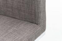 Barhocker Panama W Stoff grau 
