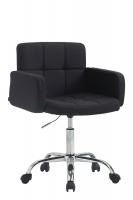 Arbeitshocker Los Angeles Stoff schwarz Arbeitshocker Los Angeles Stoff schwarz