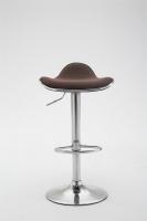 Barhocker Shanghai Stoff braun 